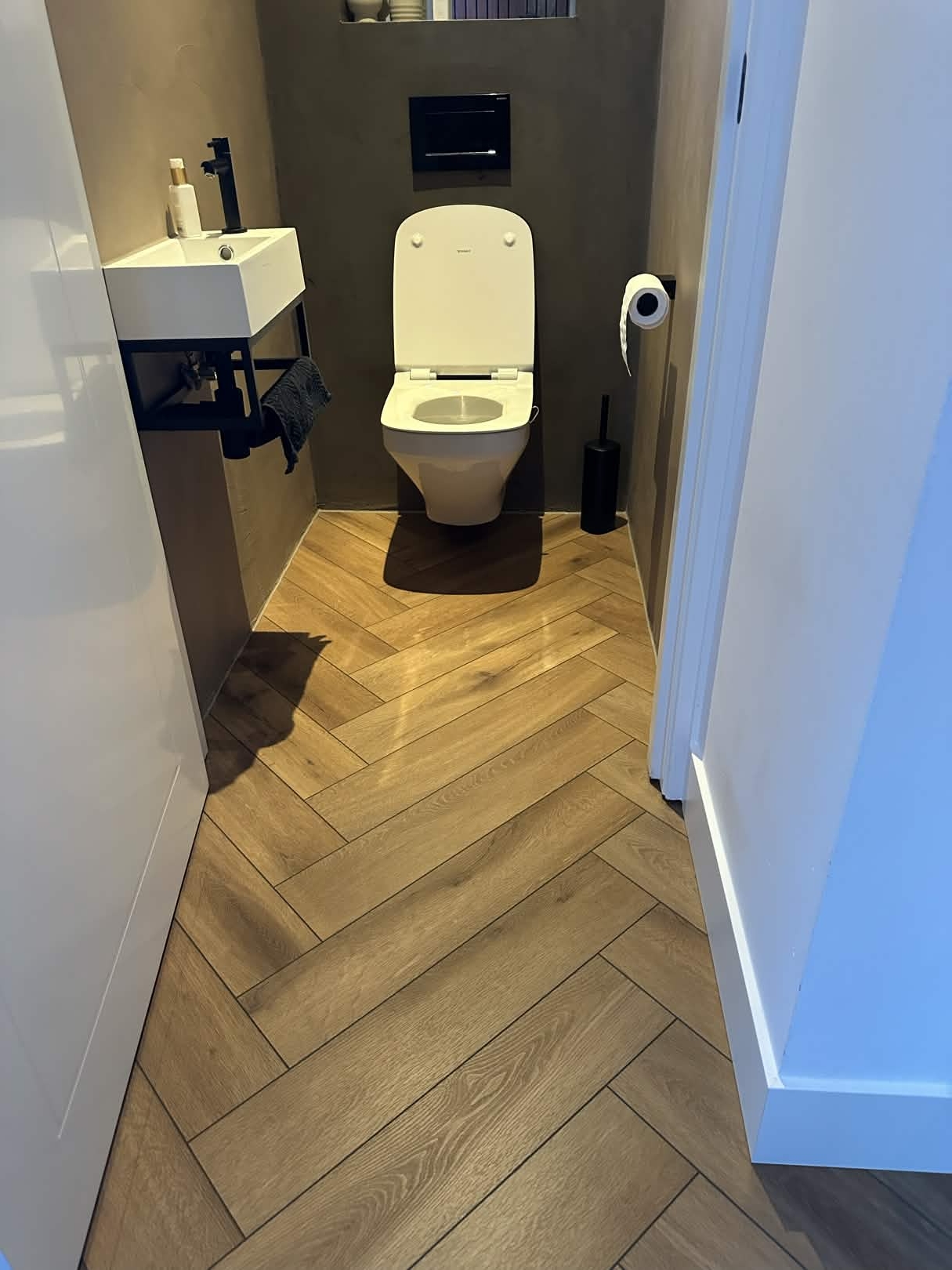 Visgraat Toilet